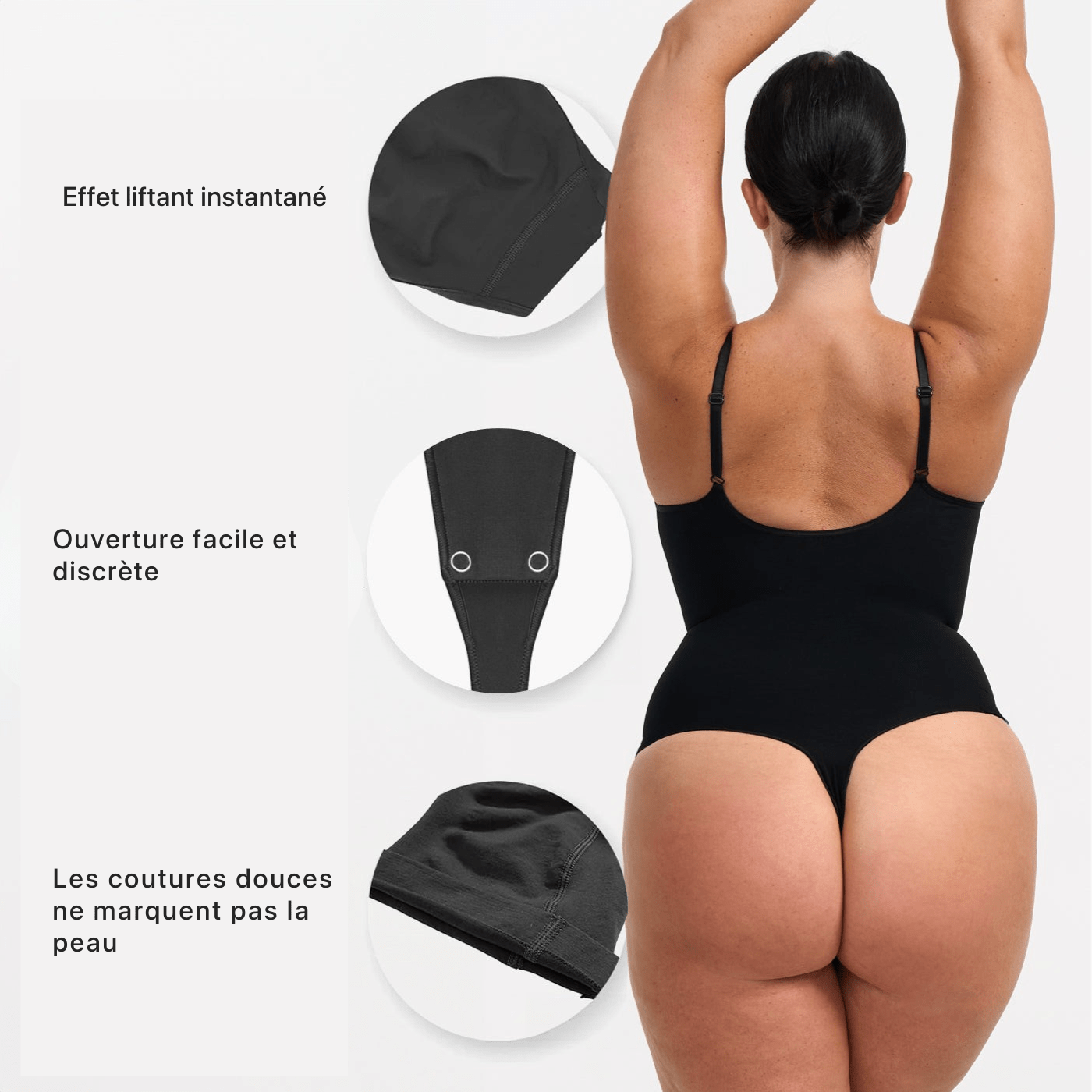 L’Ultime Bodysuit Sculptant String - Cacao